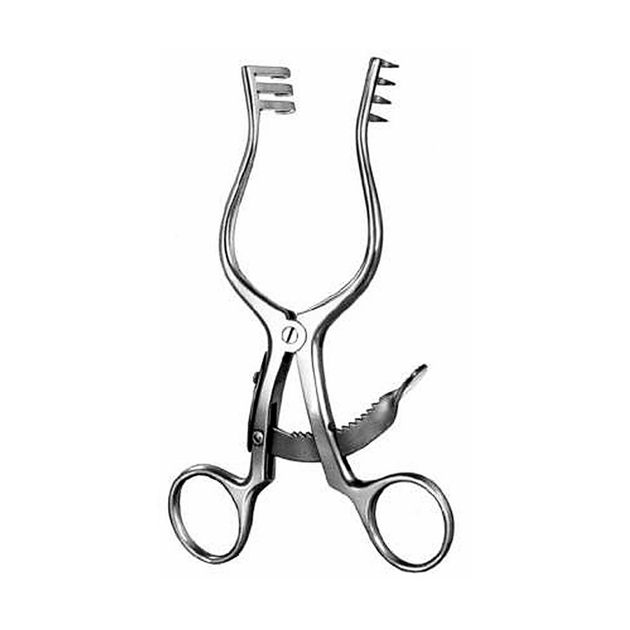 Wound Spreaders, self-retaining
