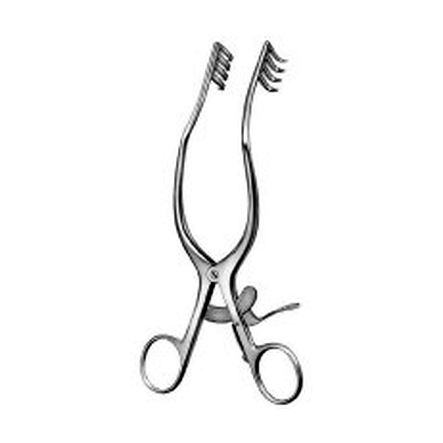 Wound Spreaders, self-retaining