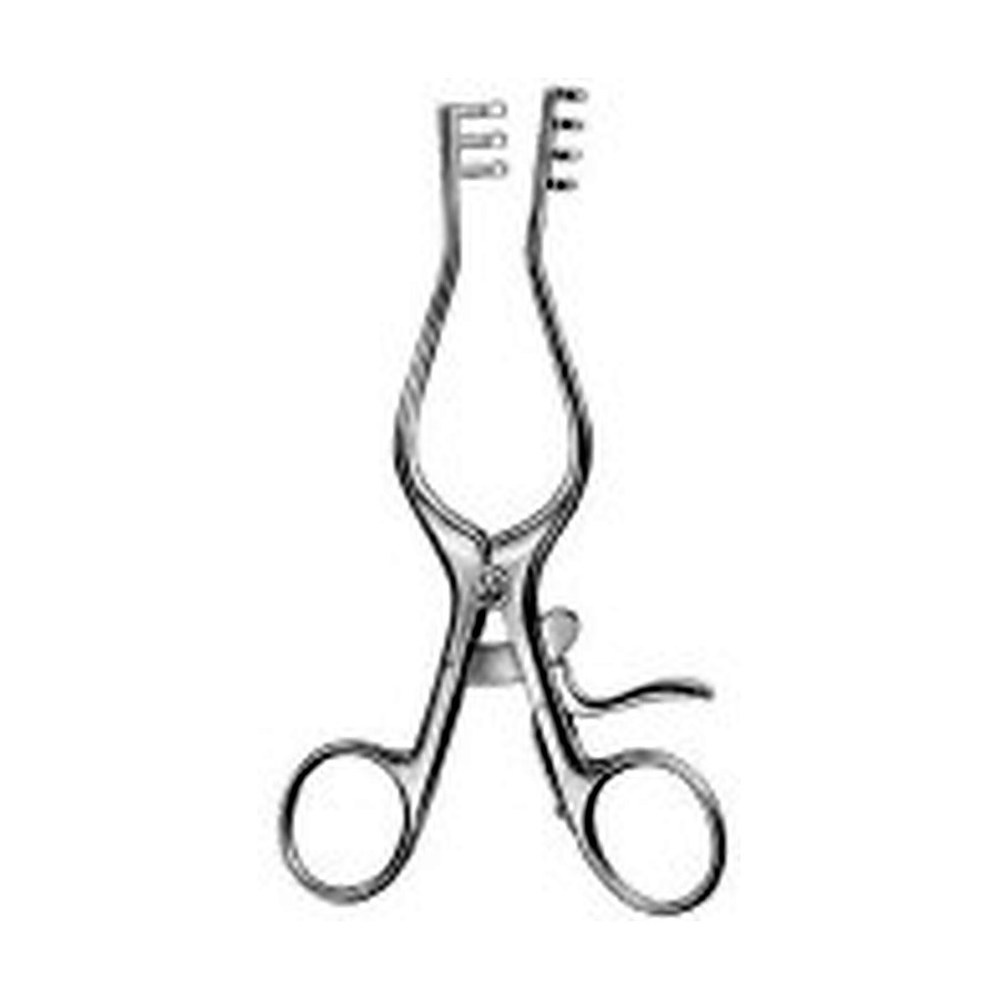 Wound Spreaders, self-retaining