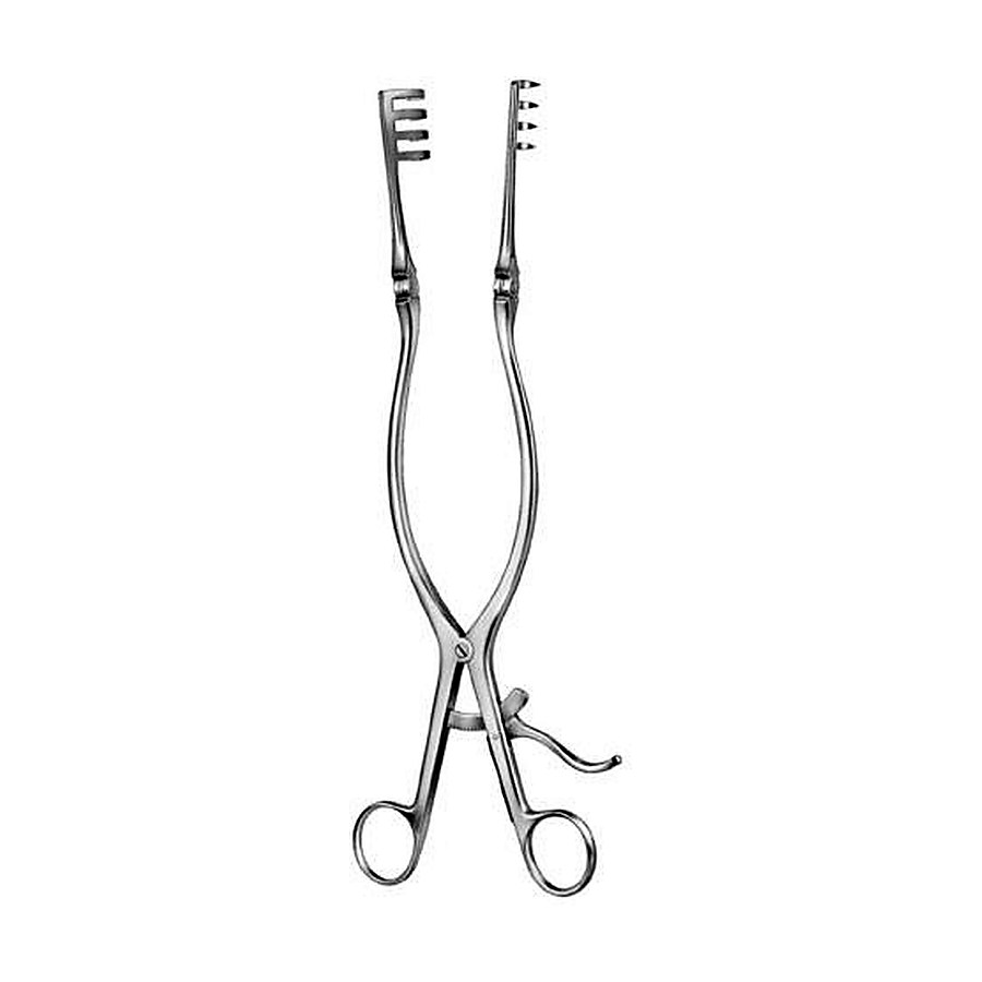 Wound Spreaders, self-retaining