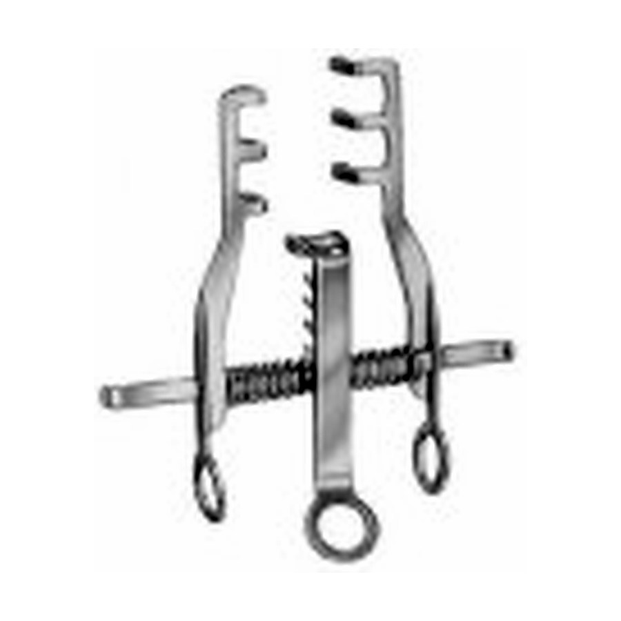Wound Spreaders, self-retaining
